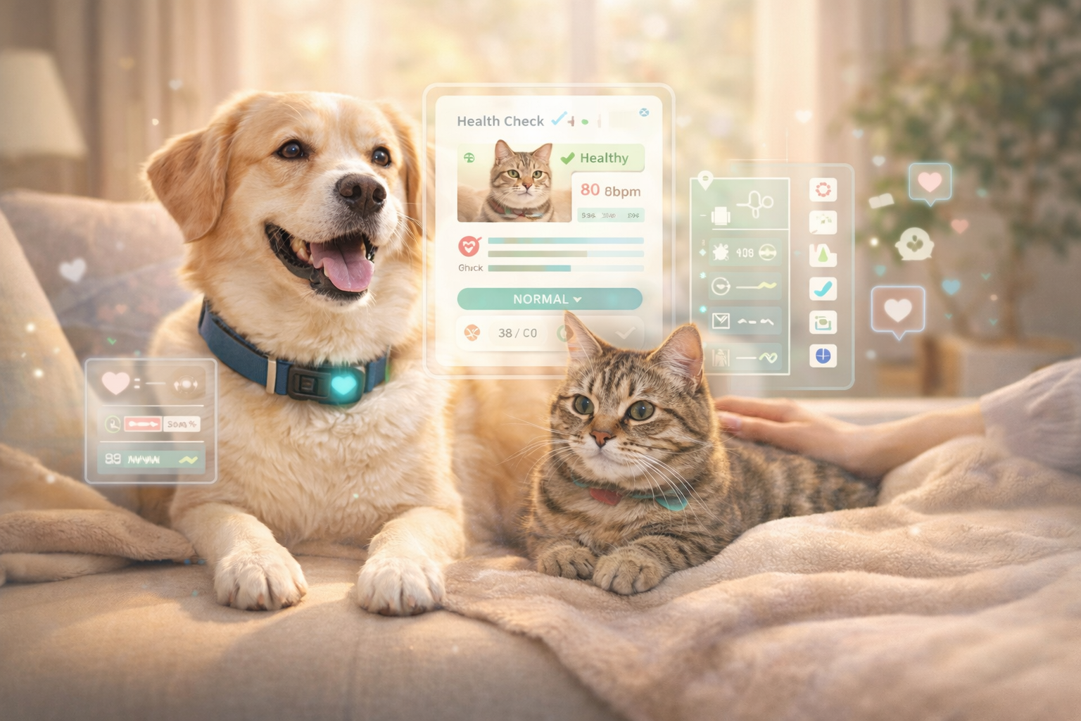 デジタルで広がるアニマルライフ体験 - ペットの健康チェック